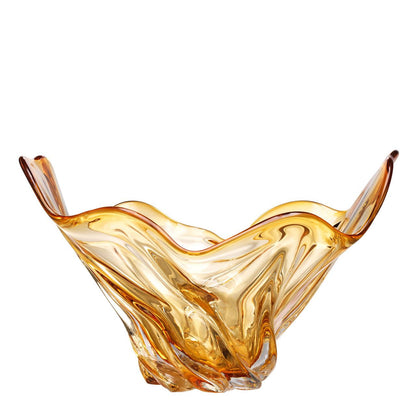 Eichholtz Ace Bowl, Yellow Glass, 16.54"W (112579 YV0J03YQ46)