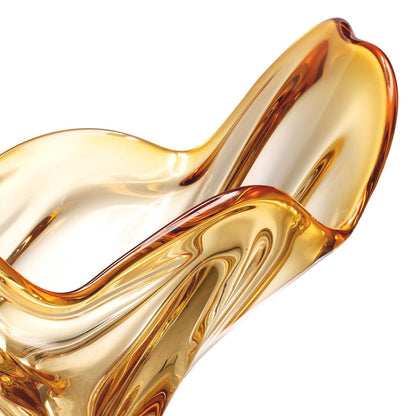 Eichholtz Ace Bowl, Yellow Glass, 16.54"W (112579 YV0J03YQ46)