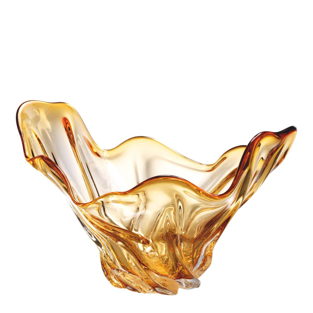 Eichholtz Ace Bowl, Yellow Glass, 16.54"W (112579 YV0J03YQ46)