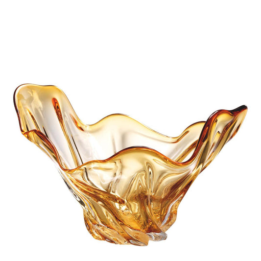 Eichholtz Ace Bowl, Yellow Glass, 16.54"W (112579 YV0J03YQ46)