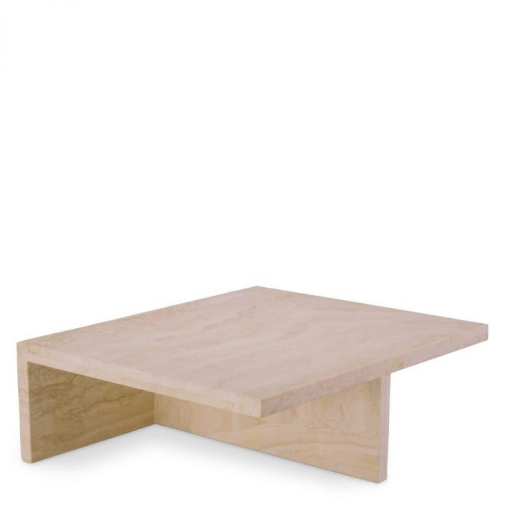 Eichholtz Amara Coffee Table, Low, Travertine, 27.56"W (115645 ), Eichholtz 115645 YV0J03YV22