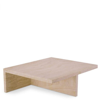 Eichholtz Amara Coffee Table, Low, Travertine, 27.56"W (115645 ), Eichholtz 115645 YV0J03YV22
