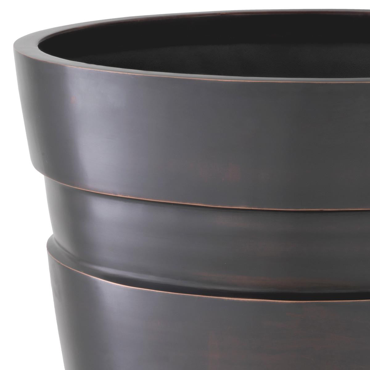 Eichholtz Apex Planter, Antique Bronze, 17.52"W (115580 YV0J041TQL)