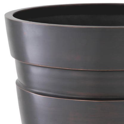 Eichholtz Apex Planter, Antique Bronze, 17.52"W (115580 YV0J041TQL)