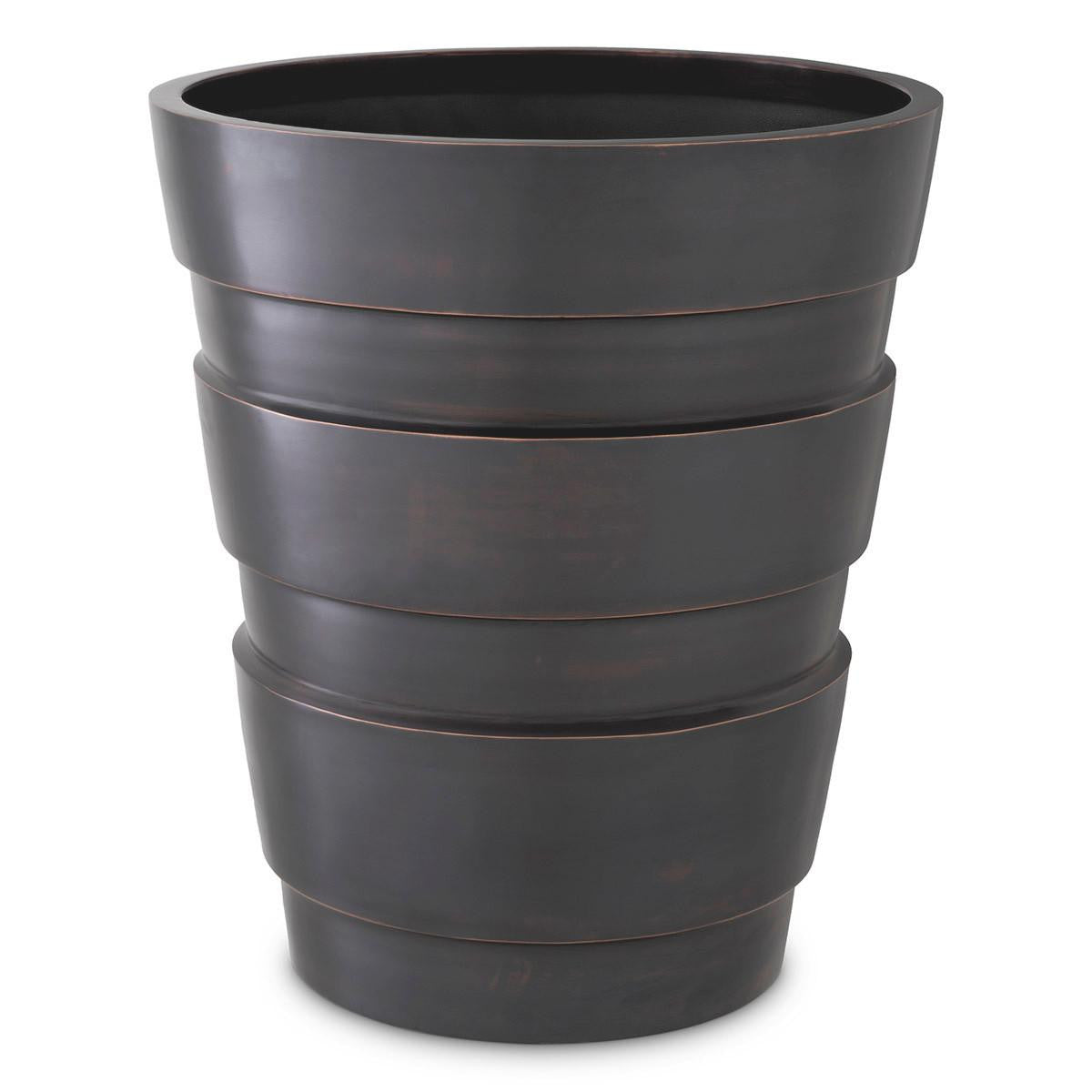 Eichholtz Apex Planter, Antique Bronze, 17.52"W (115580 YV0J041TQL)