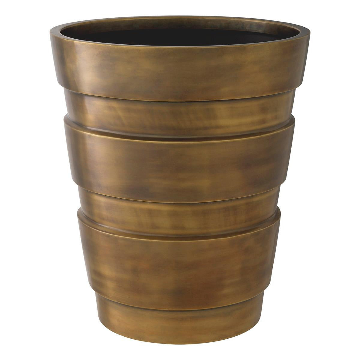 Eichholtz Apex Planter, Vintage Brass, 17.52"W (116866 YV0J041TQM)