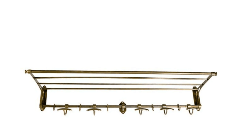 Eichholtz Arini Coatrack, Antique Brass, 38.58"W (100808 YV0J03YV1R)