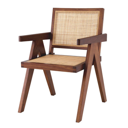 Eichholtz Aristide Dining Chair, Wood, Natural, 35.43"H (114164 YV0J03YX0Y)