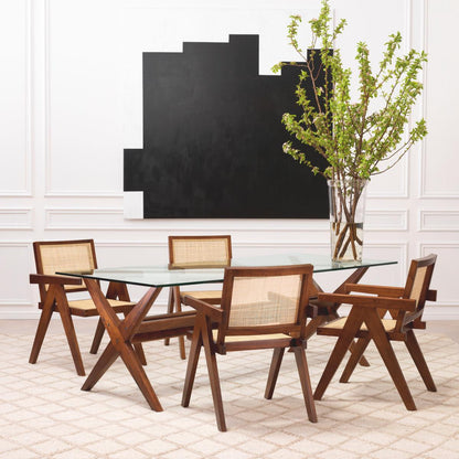 Eichholtz Aristide Dining Chair, Wood, Natural, 35.43"H (114164 YV0J03YX0Y)