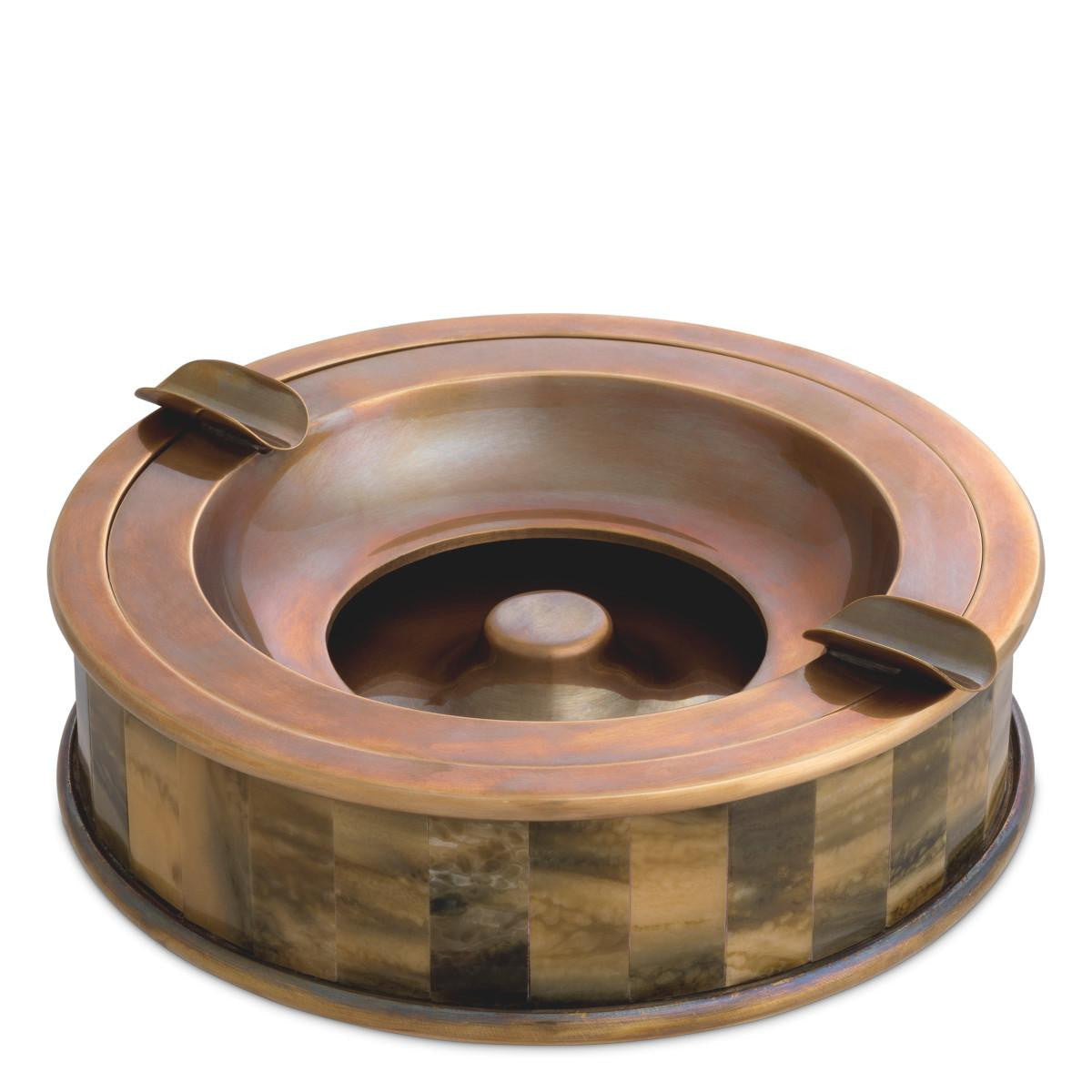 Eichholtz Bonham Ashtray - Vintage Brass