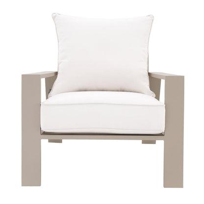 Eichholtz Belle Vue Outdoor Club Chair, Off-White Sunbrella Canvas, Sand, 29.92"W (114933 YV0J041QVK)