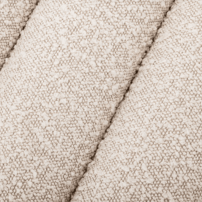 Eichholtz Bente Stool, Boucle Cream Fabric, 18.11"H (A115491 YV0J041VQC)