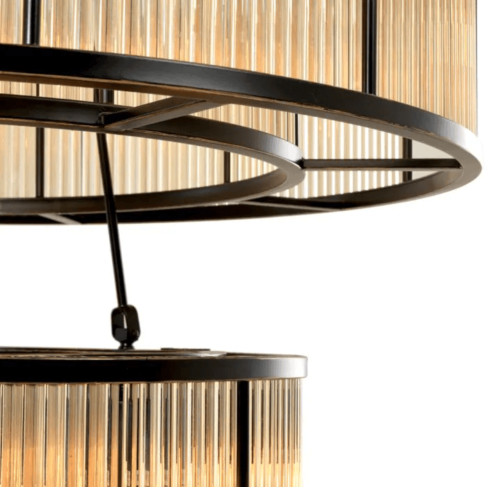 Eichholtz Bernardi Chandelier, 20-Light, Bronze, 35.43"W (109638UL YV0J03YU2U)
