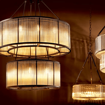 Eichholtz Bernardi Chandelier, 20-Light, Bronze, 35.43"W (109638UL YV0J03YU2U)