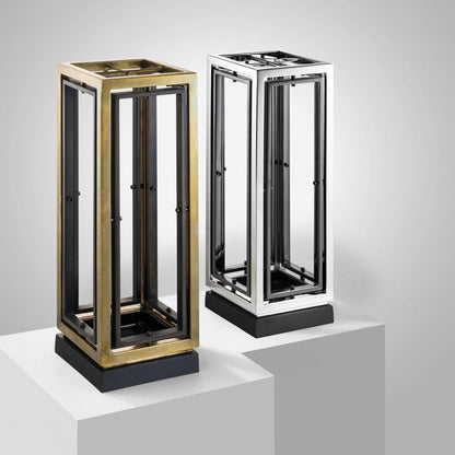 Eichholtz Blackrock Umbrella Stand, Vintage Brass, Gunmetal, 7.87"W (109307 YV0J041XMT)