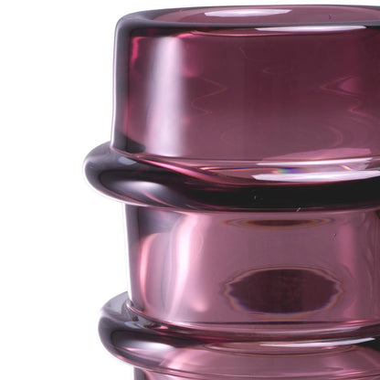 Eichholtz Bloom Vase, Pink Glass, 11.61"H (117488 YV0J041XNV)