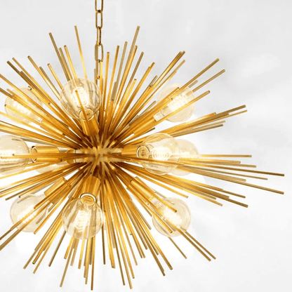 Eichholtz Boivin Chandelier, 12-Light, Matte Brass, 35.43"W (110207UL YV0J03YU2X)