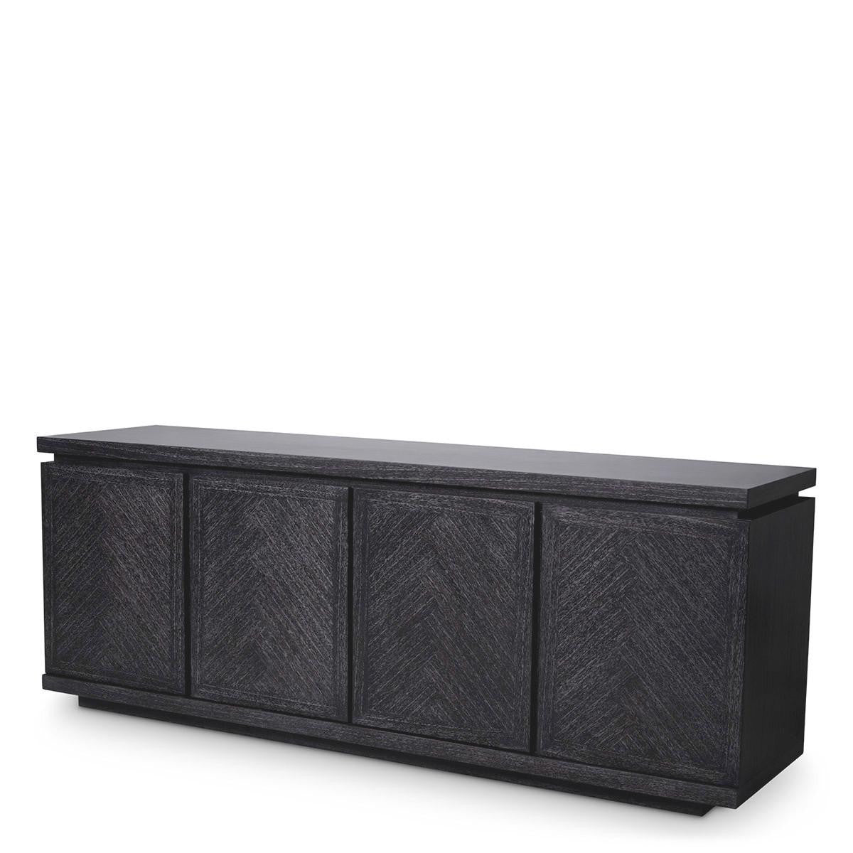 Eichholtz Bowen Dresser, Charcoal Gray, 86.61"W (115124 YV0J03YXZ3)