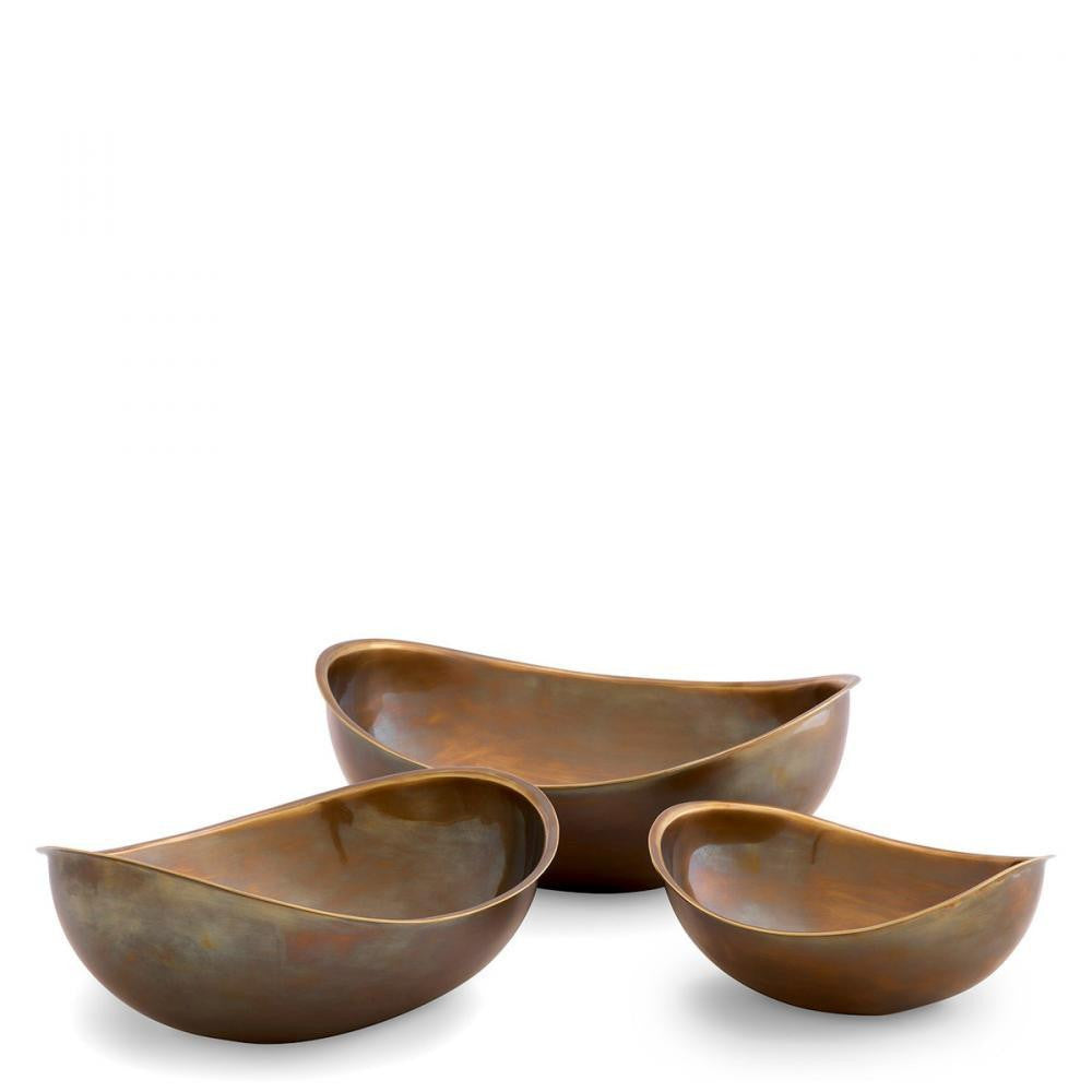 Eichholtz Bowl Sena Set of 3, Eichholtz 116268 YV0J0420M9