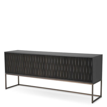 Eichholtz Brayden Dresser, Charcoal Gray, Bronze, 78.74"W (115022 YV0J03YXZ4)