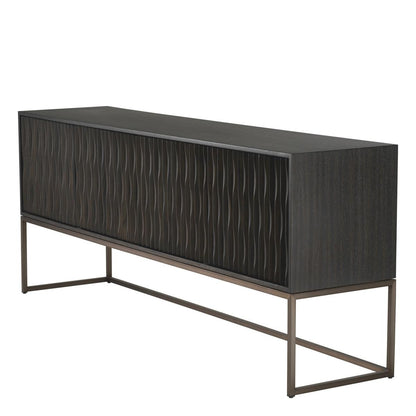 Eichholtz Brayden Dresser, Charcoal Gray, Bronze, 78.74"W (115022 YV0J03YXZ4)
