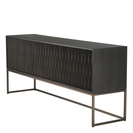 Eichholtz Brayden Dresser, Charcoal Gray, Bronze, 78.74"W (115022 YV0J03YXZ4)