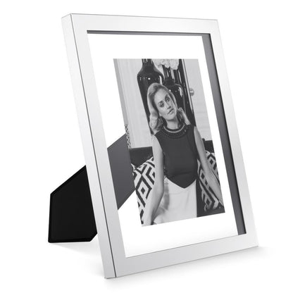 Eichholtz Brentwood Picture Frame, Large, Silver Frame, 8.86"W (106174 YV0J041RTG)