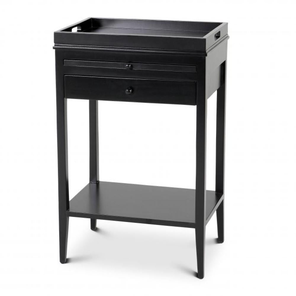 Eichholtz Broomer Side Table, Black, 32.28"H (103208 YV0J041UPN)