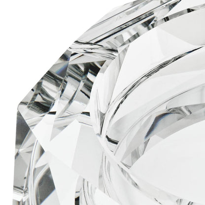 Eichholtz Bruce Ashtray, Crystal glass, 9.84"W (109089 YV0J03YP5H)