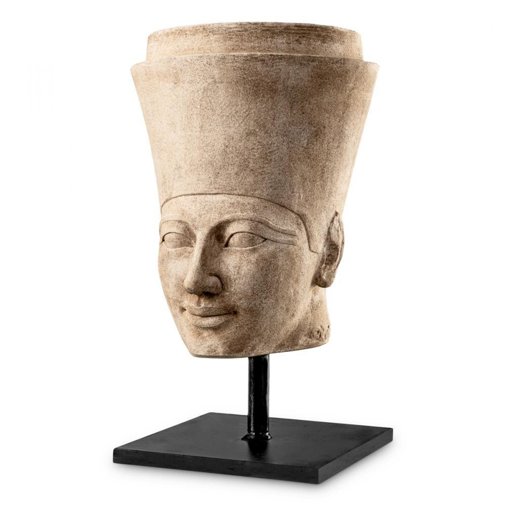Eichholtz Bust of Hatshepsut Brown, Black