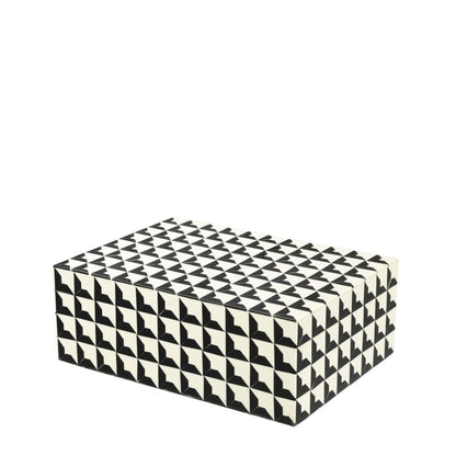 Eichholtz Cabas Box, Black, White, 11.02"W (110046 YV0J03YR2E)