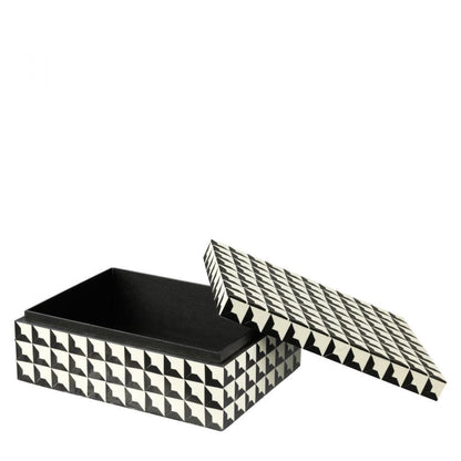 Eichholtz Cabas Box, Black, White, 11.02"W (110046 YV0J03YR2E)