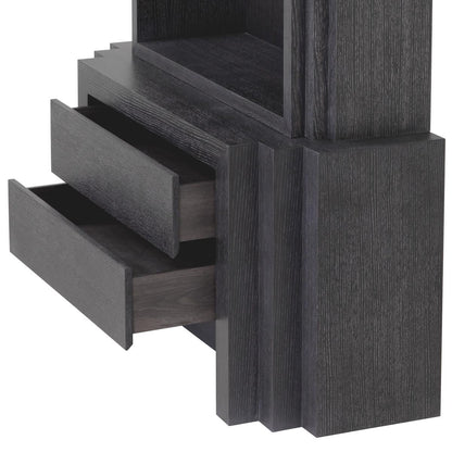 Eichholtz Metropolitan Cabinet S Charcoal Grey Oak