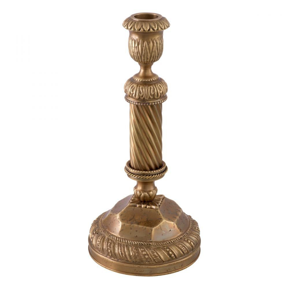 Eichholtz Candle Holder Carnier Vintage Brass