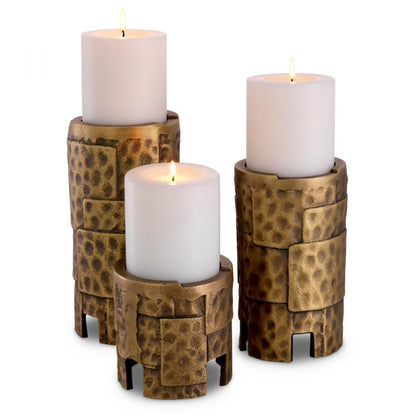 Eichholtz Candle Holder Laurentios Set of 3, Eichholtz 117515 YV0J044UGH