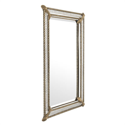 Eichholtz Cantoni Mirror, Vintage Brass, 31.1"W (111064 YV0J03YZ00)