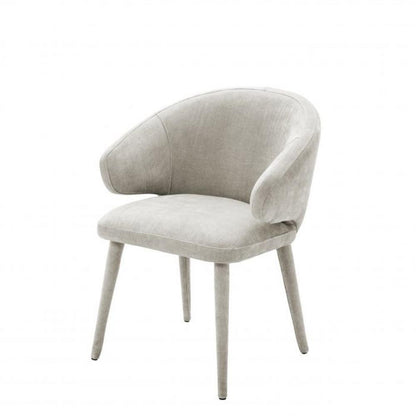 Eichholtz Cardinale Dining Chair, Clarck Sand Fabric, 31.1"H (A111945 YV0J03YX13)