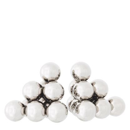 Eichholtz Carioca Bookends, Set of 2, Nickel, 5.51"W (113730 YV0J03YQ3N)