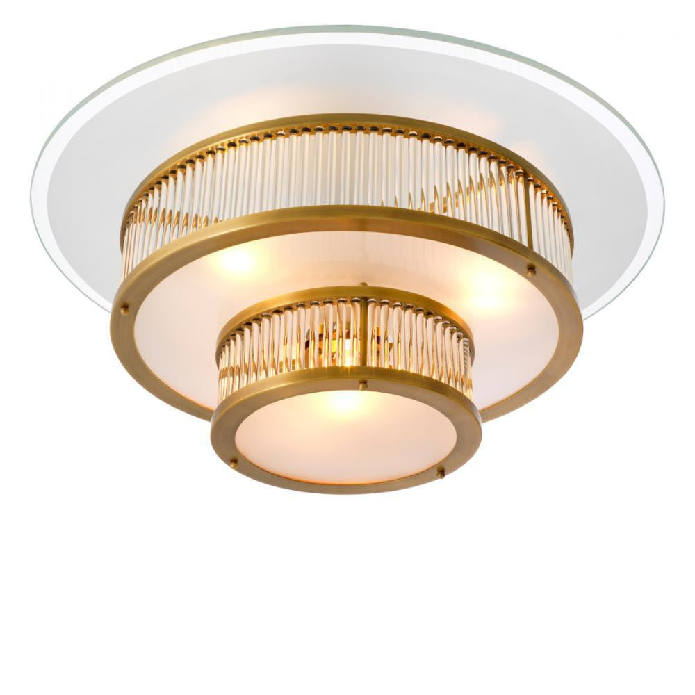 Eichholtz Ceiling Lamp Frederic Antique Brass