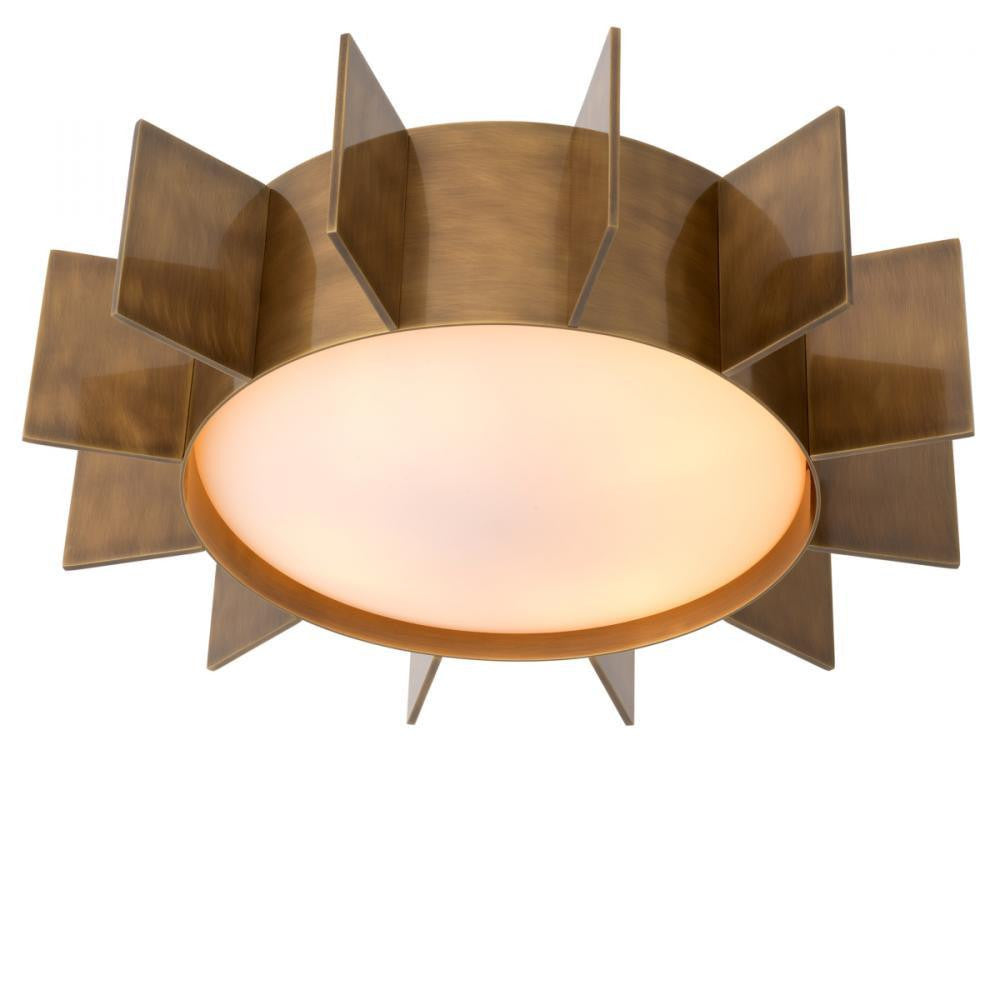 Eichholtz Ceiling Lamp Mario Antique Brass