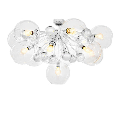 Eichholtz Soleil Ceiling Lamp - Nickel