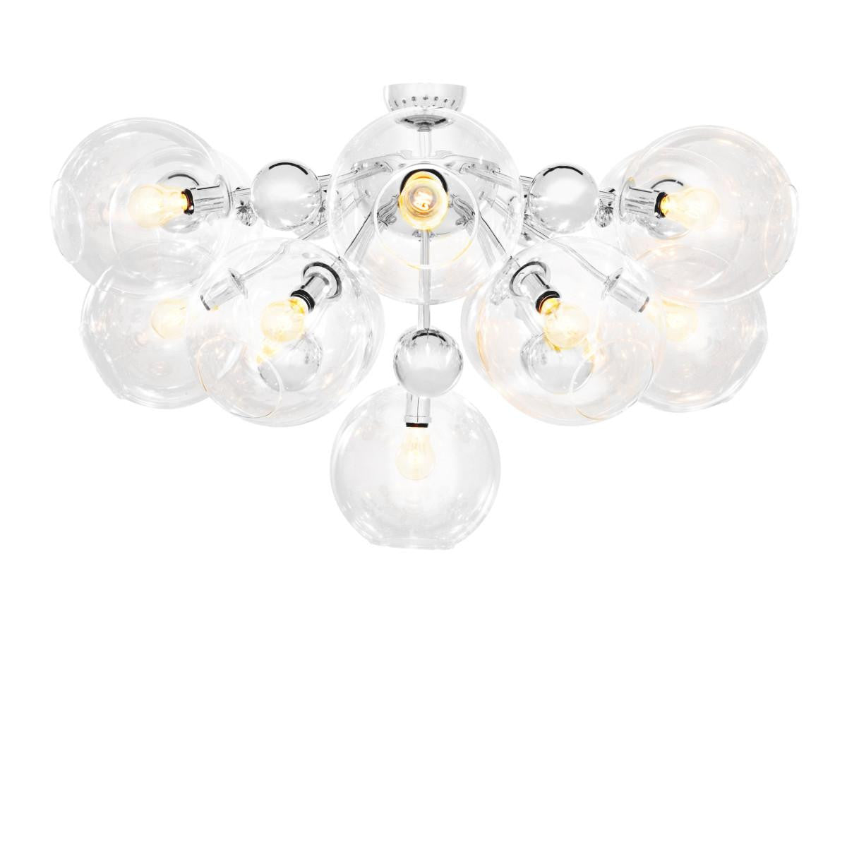 Eichholtz Soleil Ceiling Lamp - Nickel