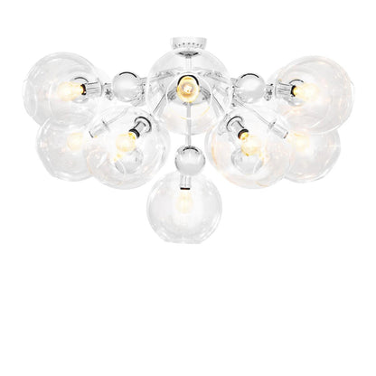 Eichholtz Soleil Ceiling Lamp - Nickel