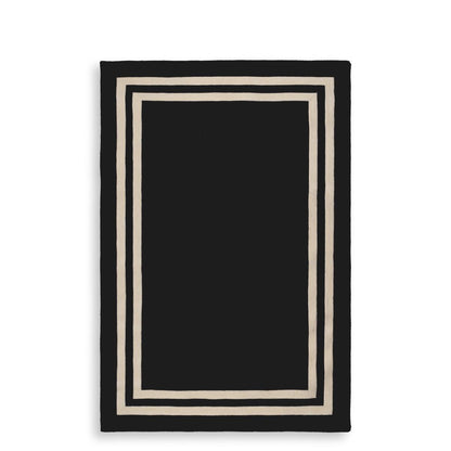 Eichholtz Celeste Carpet, Black, Off-White, 78.74"L x 118.11"W (109764 ), Eichholtz 109764 YV0J03YT1X