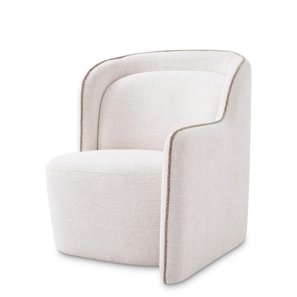 Eichholtz Chair Barrier Right Off-White