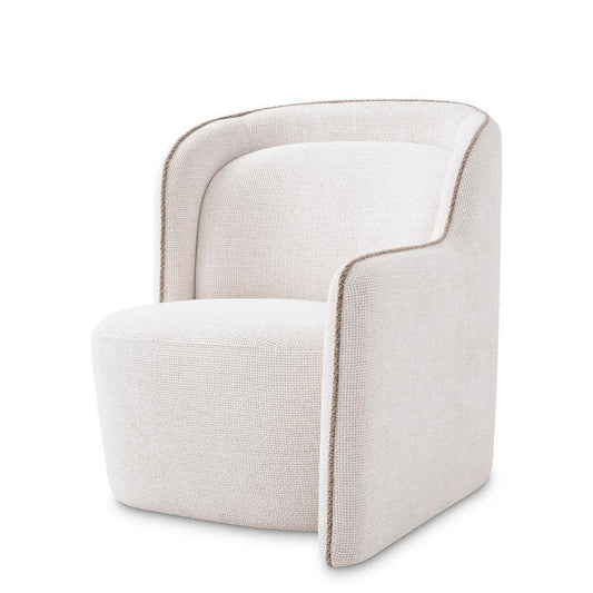 Eichholtz Chair Barrier Right Off-White