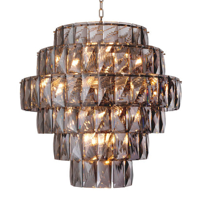 Eichholtz Amazone L Chandelier - Smoke Glass