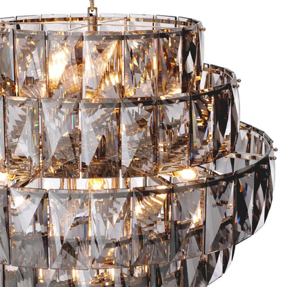 Eichholtz Amazone L Chandelier - Smoke Glass