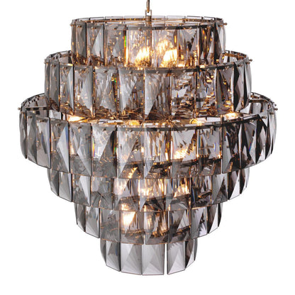 Eichholtz Amazone L Chandelier - Smoke Glass