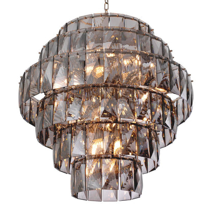 Eichholtz Amazone L Chandelier - Smoke Glass